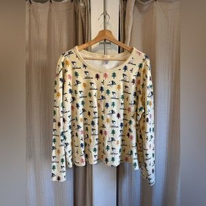 Peanuts x Hanna Andersson pajama shirt- large
